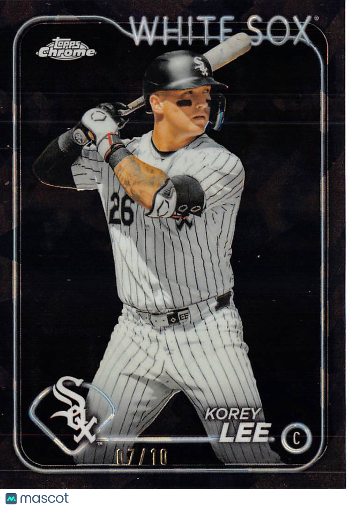 2024 Topps Chrome Sapphire Korey Lee Black /10 #USCS244 Chicago White Sox