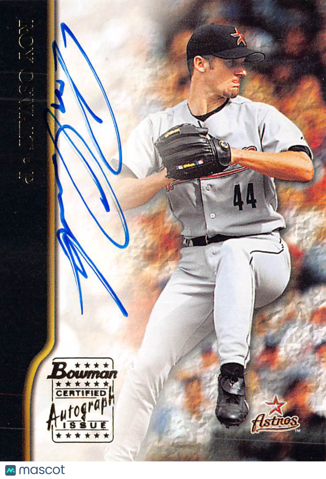 2002 Bowman Baseball Roy Oswalt Auto Autograph #BA-RO Houston Astros