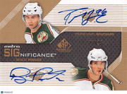 2008 SP Game Used Extra Significance Pouliot Bouchard Auto /25 #XS-PB Wild