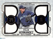 2015 Topps Museum Collection Felix Hernandez /99 Quad Patch Relic #PPQR-FH