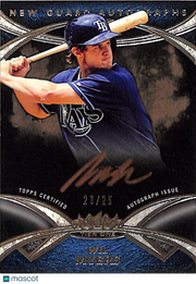 2014 Topps Tier One Wil Myers Auto Autograph Black /25 #NGA-WMY Tampa Bay Rays