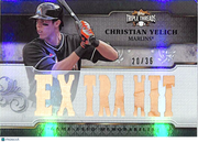 2014 Topps Triple Threads Christian Yelich /36 Relic Bat #TTR-CY1 Miami Marlins