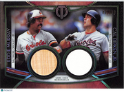 2020 Topps Tribute Eddie Murray Cal Ripken Jr. /99 Patch Dual Relic #DR-MR