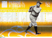 2005 Donruss Elite Passing the Torch Babe Ruth /100 #PT-5 New York Yankees