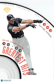 1996 Leaf Greatest Hits Frank Thomas 0805/5000 #7 Chicago White Sox