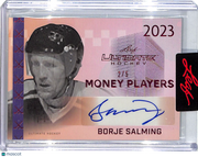 2023 Leaf Ultimate Hockey Money Players Börje Salming Auto Autograph /5 #MP-BS1