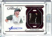 2023 Panini Flawless Jackson Merrill /20 Patch Auto Rookie #FSM-JM Padres