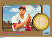 2022 Topps Heritage High Number Nolan Arenado Gold /99 Relic #CCR-NA Cardinals