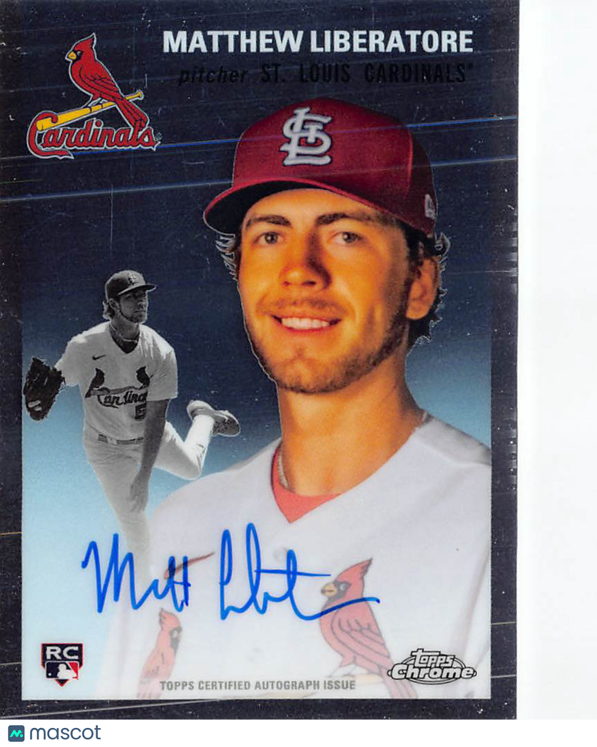 2023 Topps Chrome Platinum Baseball Matthew Liberatore Rookie Auto #CPA-ML