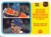 1982-83 O-Pee-Chee Michel Goulet Wayne Gretzky #237 Nordiques Edmonton Oilers