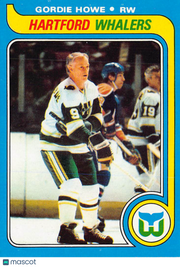 1979-80 Topps Gordie Howe #175 Hartford Whalers