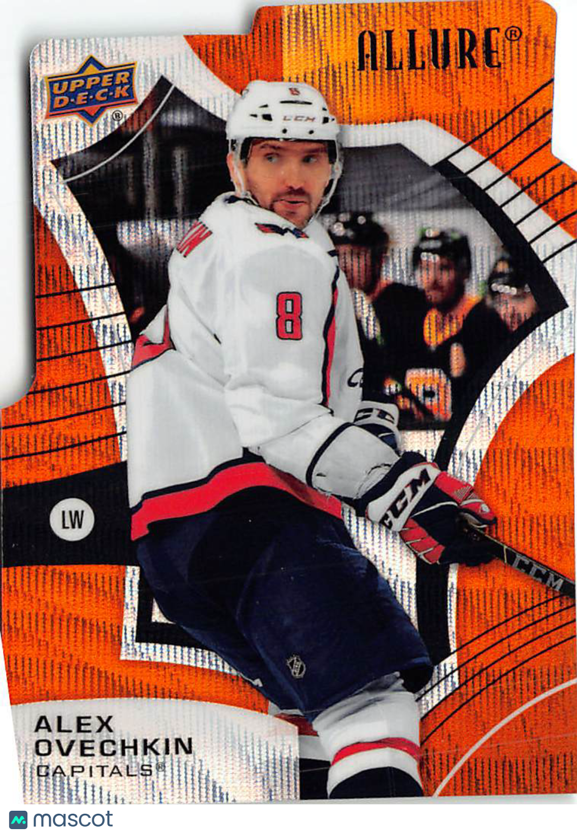 2021-22 Upper Deck Allure Alex Ovechkin Orange Slice #43 Washington Capitals