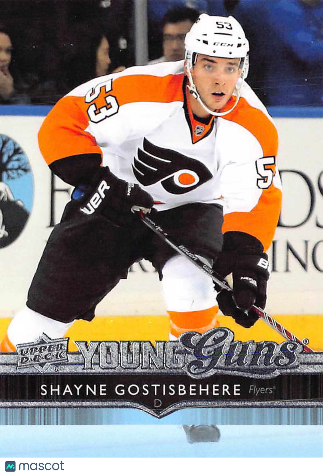 2015-16 Upper Deck Series Two Shayne Gostisbehere Young Guns Rookie #464 Flyers