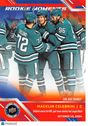 2025 Upper Deck National Hockey Card Day Macklin Celebrini Rookie NHCD-31 Sharks