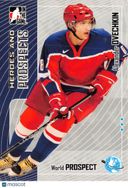 2005 In The Game Heroes and Prospects Alexander Ovechkin Rookie #109 Moscow