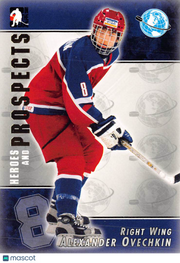 2004 In The Game Heroes and Prospects Alexander Ovechkin Rookie #116 Moscow