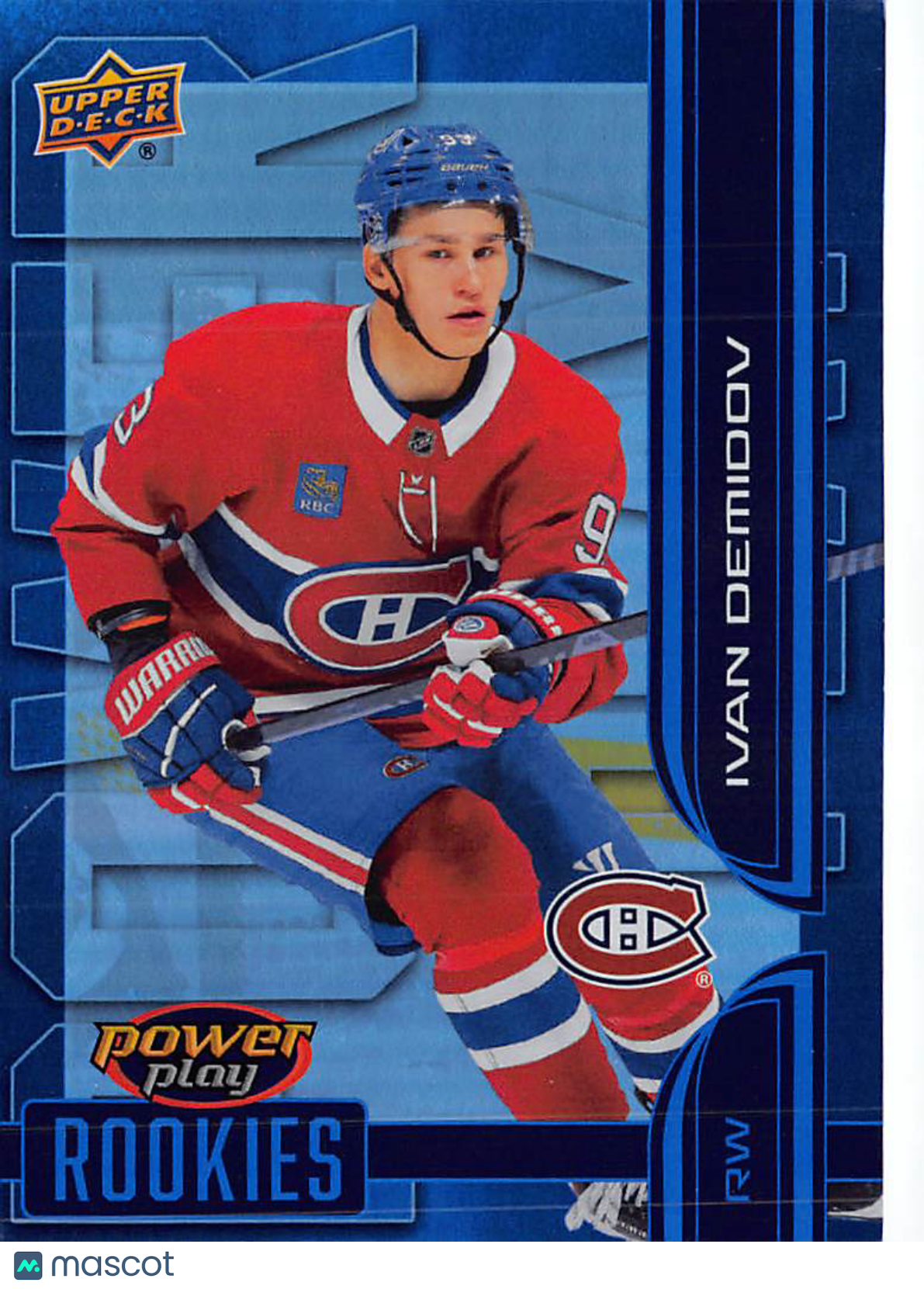 2025-26 Upper Deck Extended Power Play Rookies Ivan Demidov #PY-18 Canadiens