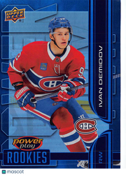 2025-26 Upper Deck Extended Power Play Rookies Ivan Demidov #PY-18 Canadiens