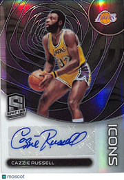 2022-23 Panini Spectra Cazzie Russell Autograph /99 #IA-ZIE Los Angeles Lakers