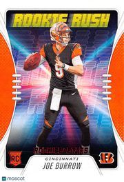 2020 Panini Rookies & Stars Joe Burrow Rookie RC Insert #RR-1 Cincinnati Bengals