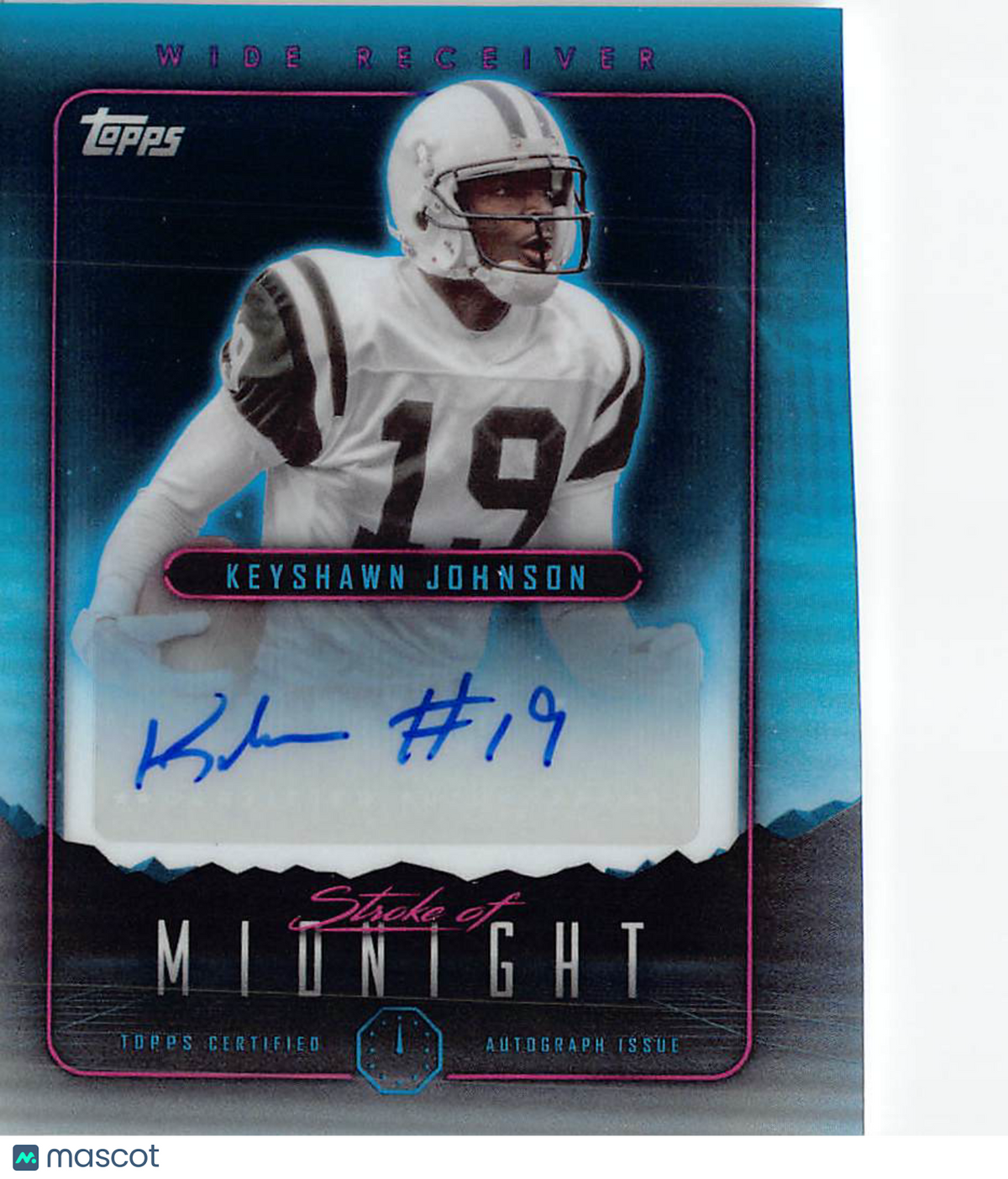 2024 Topps Midnight Football Keyshawn Johnson Autograph #SMA-KJ New York Jets
