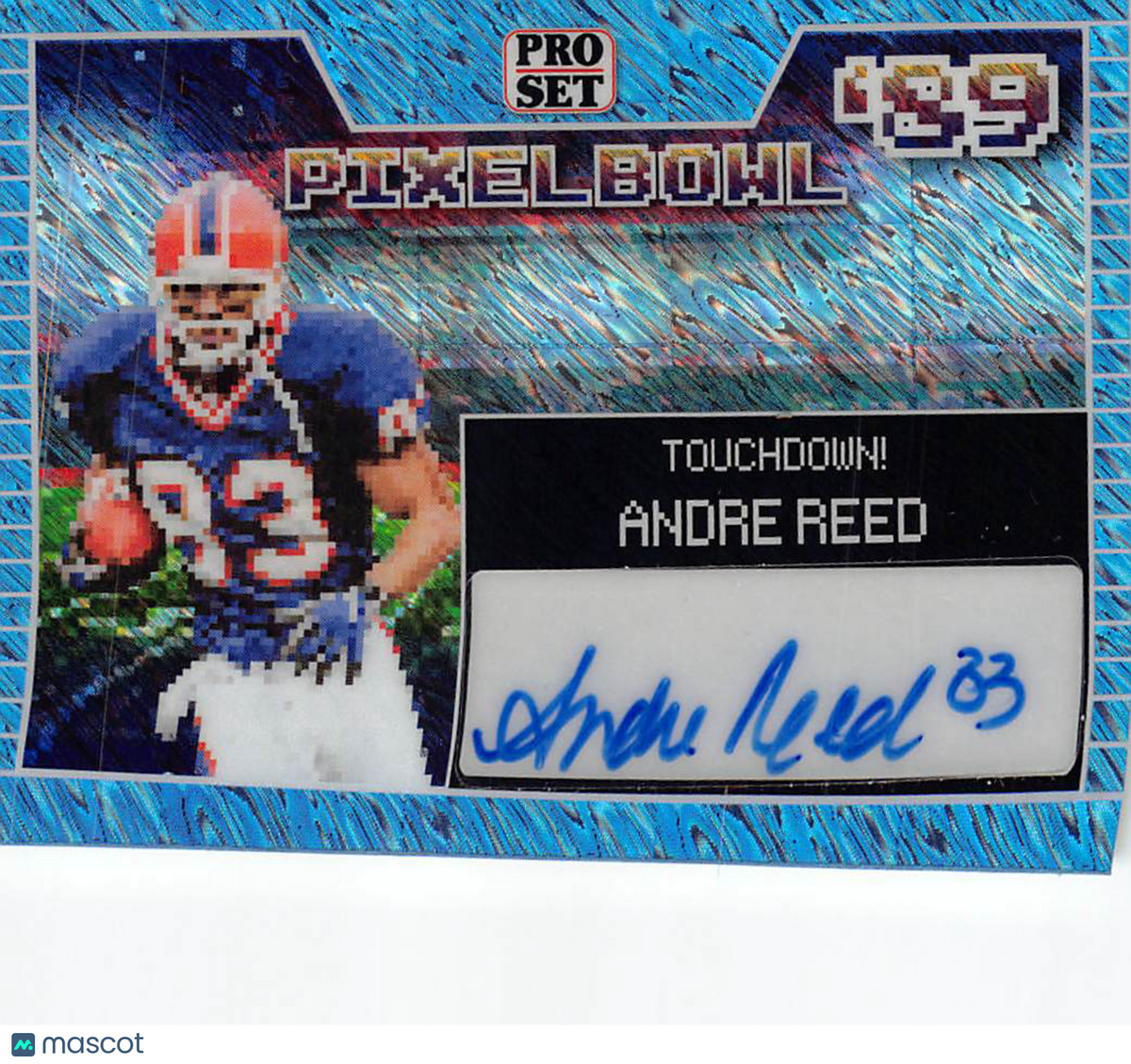 2024 Leaf Pro Set PixelBowl 89 Andre Reed Auto /25 #PXA-AR1 Buffalo Bills