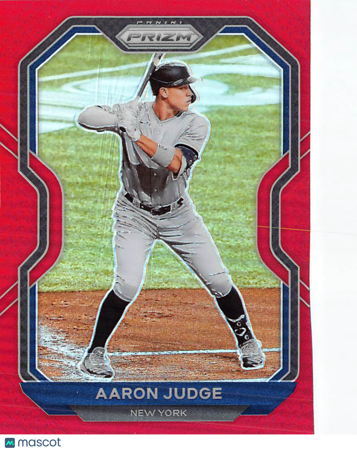 2021 Panini Prizm Baseball Aaron Judge Red #212 New York Yankees