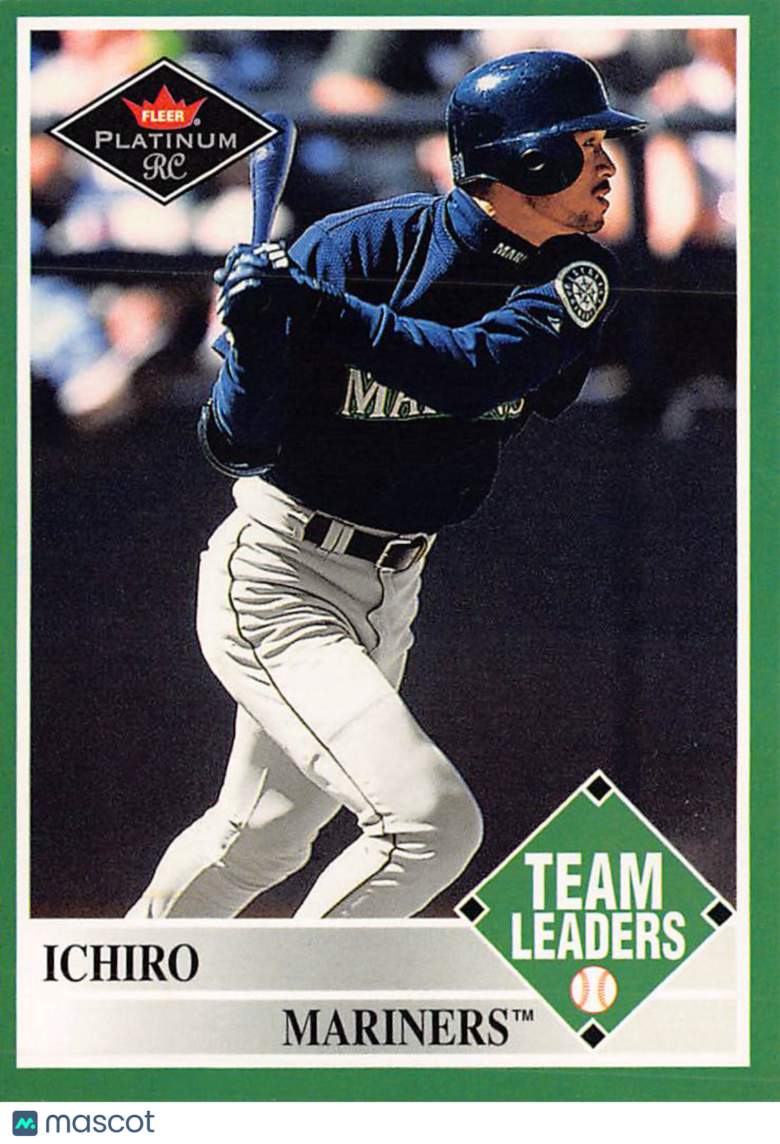 2001 Fleer Platinum Ichiro Rookie RC #436 Seattle Mariners