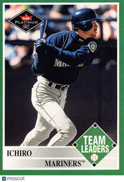 2001 Fleer Platinum Ichiro Rookie RC #436 Seattle Mariners