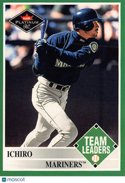 2001 Fleer Platinum RC Ichiro Rookie RC #436 Seattle Mariners