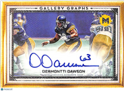 2024 Topps Motif Gallery Graphs Dermontti Dawson Auto /99 #GG-DD Steelers
