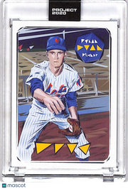 2020 Topps Project 2020 Nolan Ryan #186 New York Mets