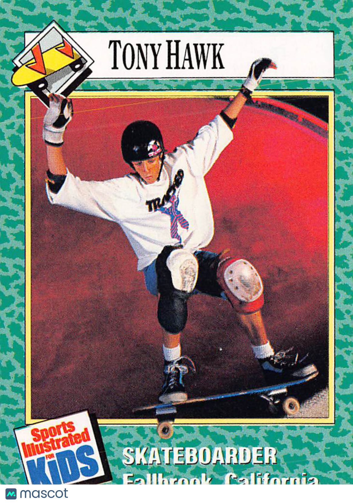 1990 Sports Illustrated For Kids Tony Hawk Rookie #152