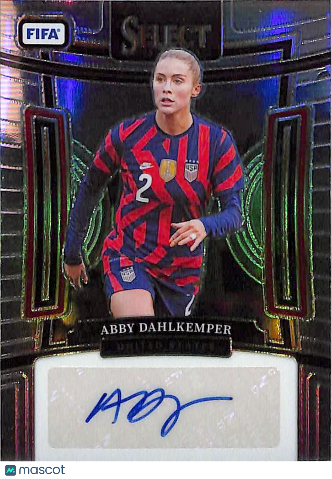 2023-24 Panini Select FIFA Soccer Abby Dahlkemper Autograph #S-AD United States