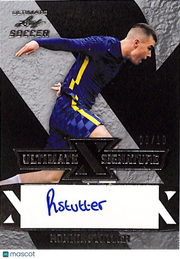 2022 Leaf Ultimate Soccer Ronnie Stutter Autograph /10 #S-RS1