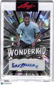 2022 Leaf Metal Wonderkid Henry Timi Davies Autograph /35 #WK-HTD