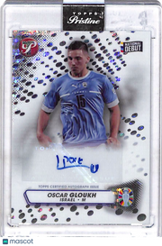 2023 Topps Pristine Road to UEFA EURO Oscar Gloukh Autograph /99 #PA-OG Israel