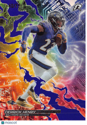 2026 Topps Resurgence Derrick Henry Purple /75 #CB-4 Baltimore Ravens