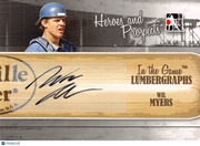 2011 In The Game Heroes and Prospects Wil Myers Lumbergraphs #L-WM