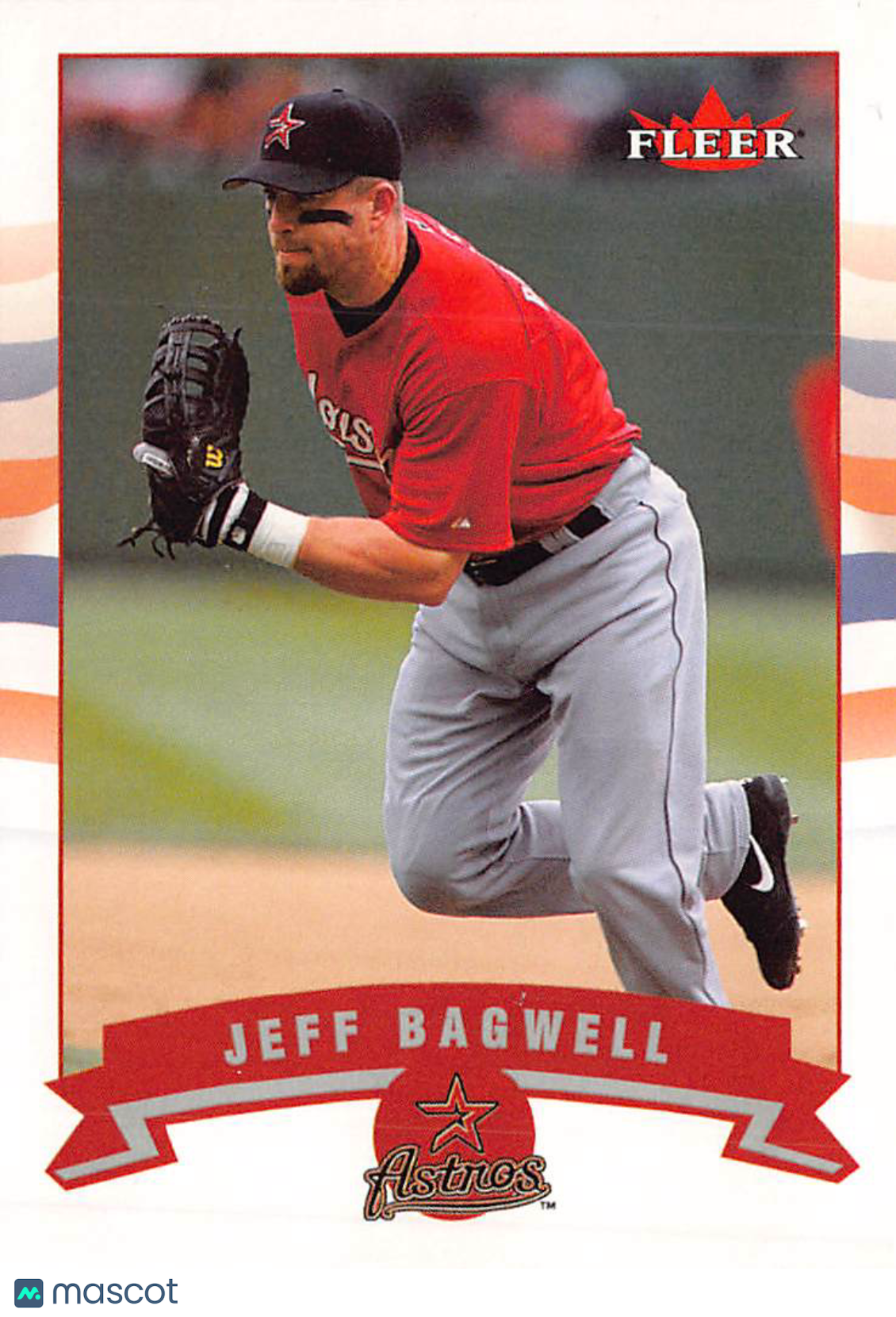 2002 Fleer Jeff Bagwell Tiffany /200 #150 Houston Astros