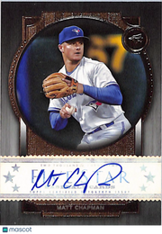 2022 Topps Five Star Matt Chapman Autograph #FSA-MCH Toronto Blue Jays