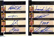 2025 Leaf History Book Johnson Kidd Wilkins Ming Rodman Antetokounmpo Auto #BB-3