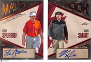 2025 Leaf History Book Match Book Kirby Smart Steve Spurrier Auto /25 #MB-20