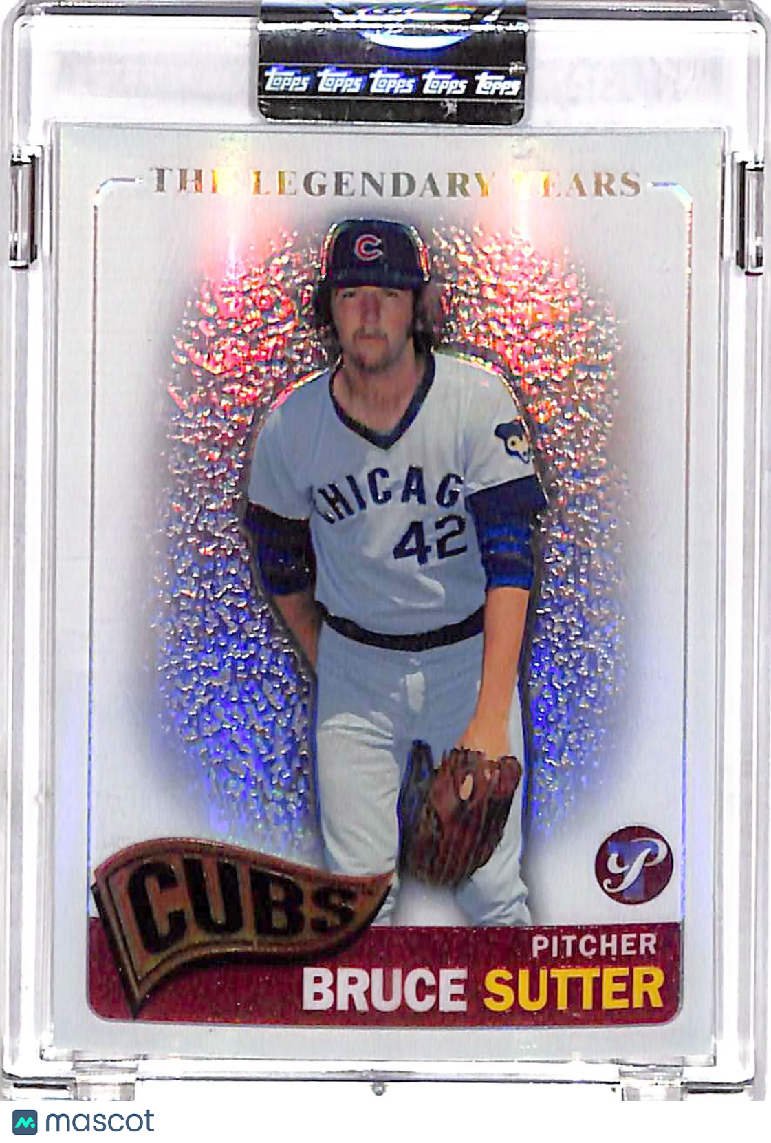 2005 Topps Pristine Bruce Sutter Refractor /549 #67 Chicago Cubs