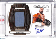2024 Panini Flawless WWE Andrade Patch Auto /10 Memorabilia #FP-ADR