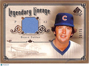2005 Upper Deck SP Legendary Cuts Bruce Sutter /75 Game-Used Jersey #LE-SU Cubs