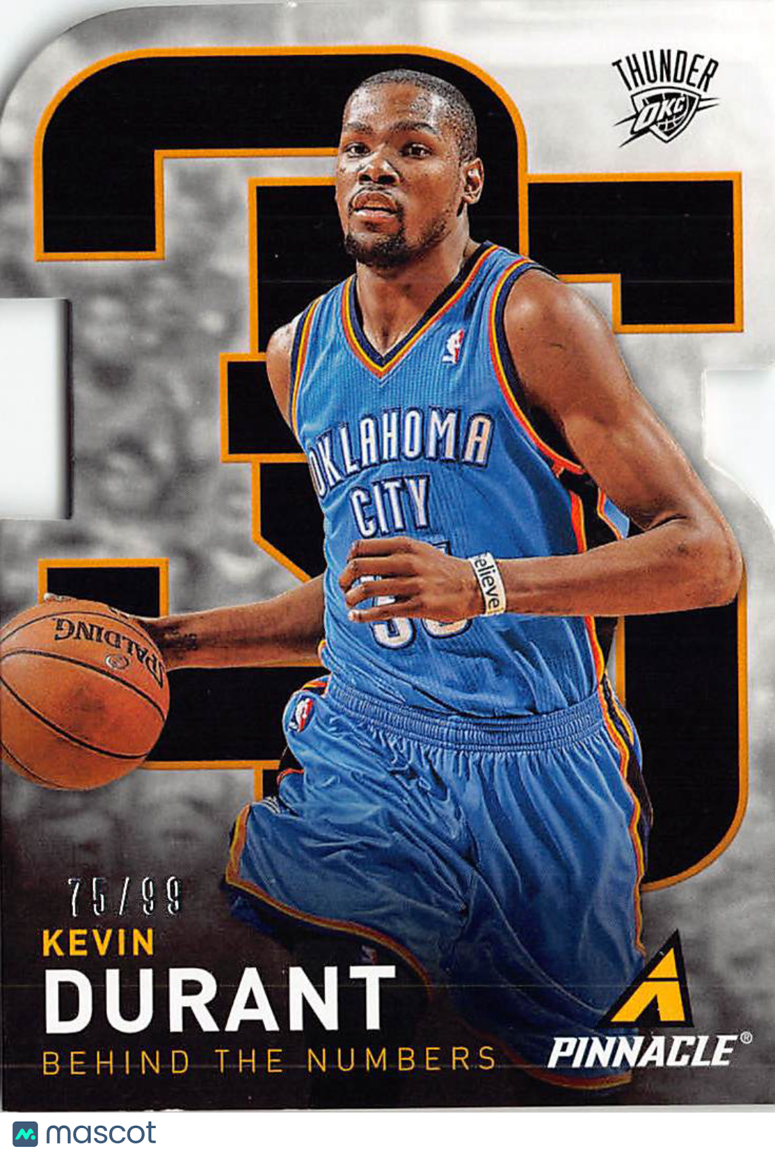 2013-14 Panini Pinnacle Kevin Durant Behind the Numbers /99 #4 Thunder