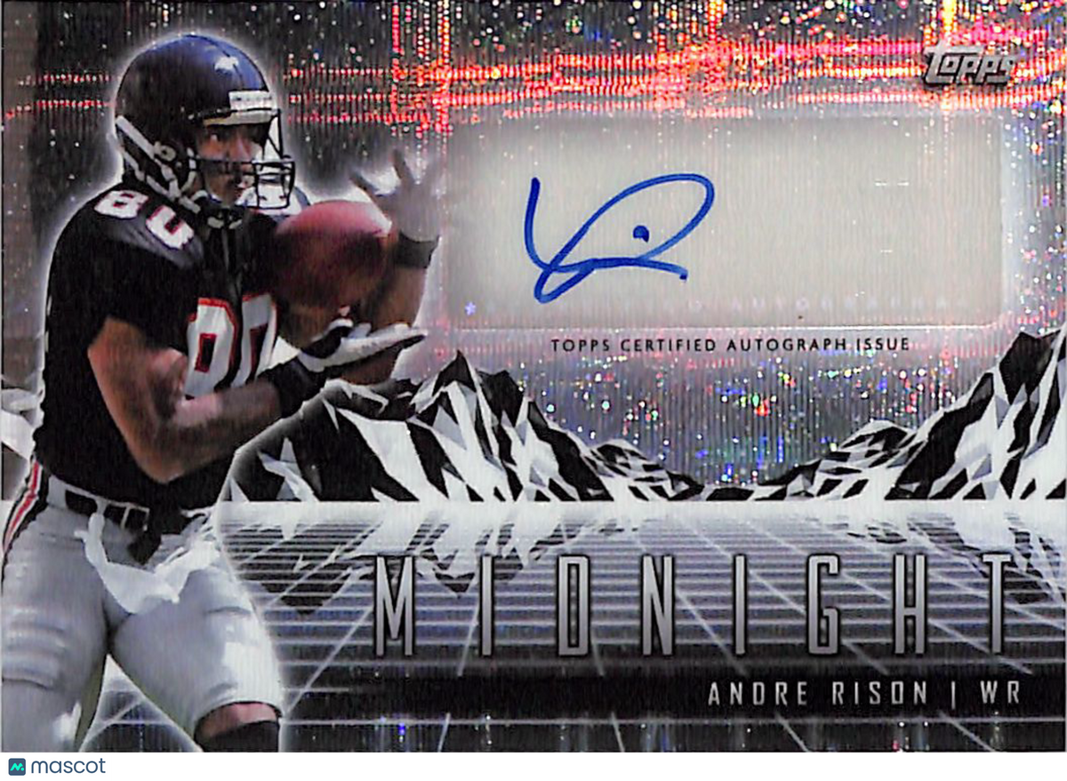 2024 Topps Midnight Andre Rison Auto Autograph #HZS-AR Atlanta Falcons