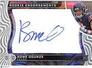 2024 Panini Illusions Rome Odunze Rookie Endorsements Auto /189 RC #RE-ROE Bears