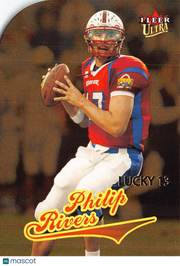 2004 Fleer Ultra Philip Rivers Gold Medallion Rookie #202 San Diego Chargers